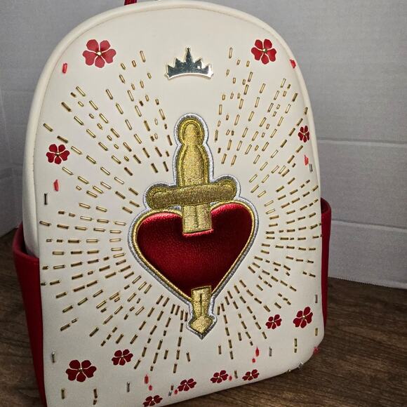 Loungefly Disney Snow White and the Seven Dwarfs Heart Box Mini Backpack NWT